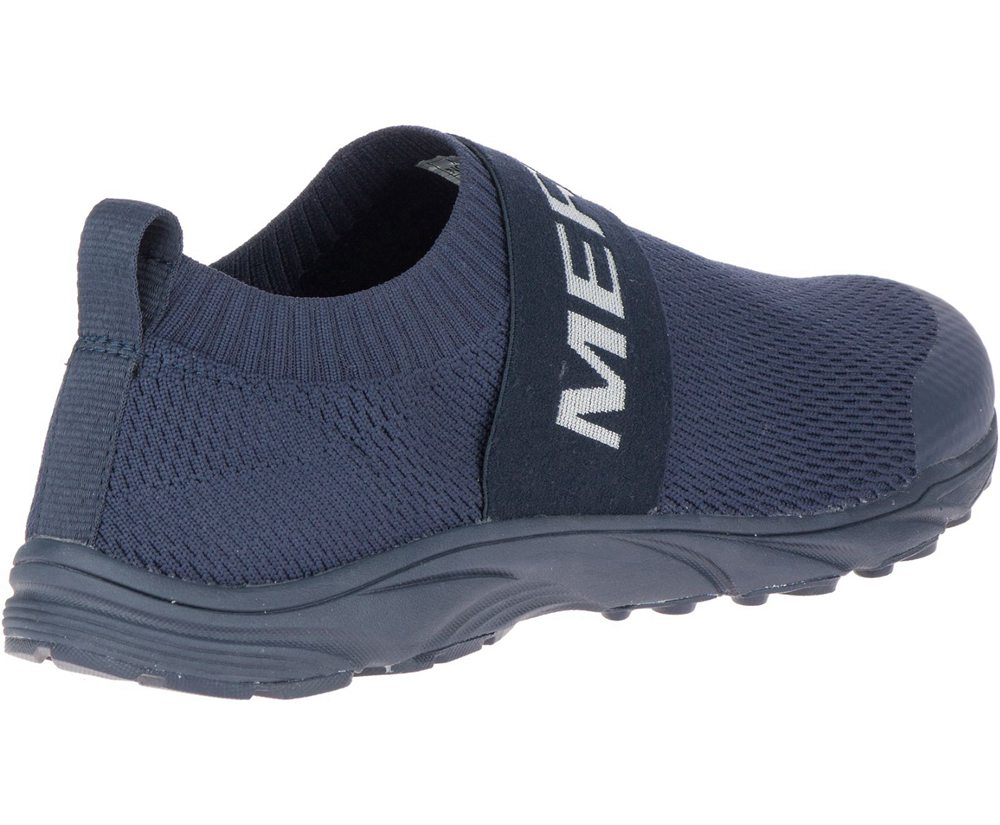 Merrell Slip Ons Męskie Granatowe - Tirana Laceless - 562489-YKU